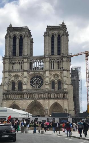 Notre Dame (nog steeds in de steigers)