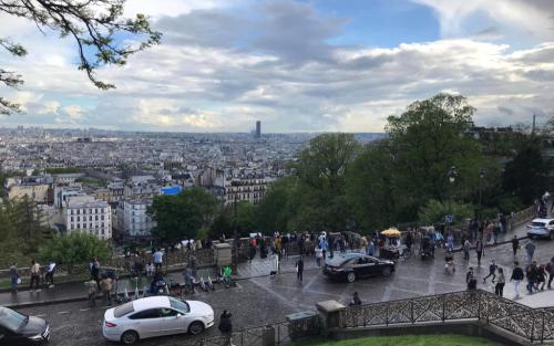 Dit vind ik toch by far het mooiste plekje van Parijs (met links uitzicht op de Notre Dame en rechts La Tour d'Eiffel)